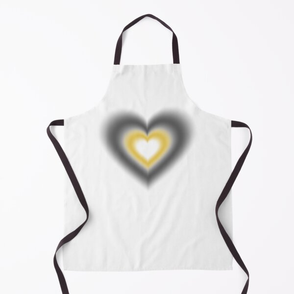 Item preview, Black and yellow blurry hearts designed and sold by serenebookworm.