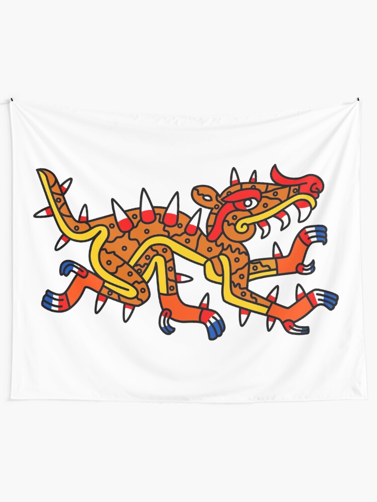 Alternate view of Cipactli Tapestry
