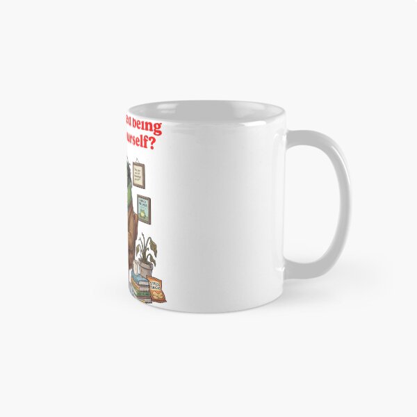 Item preview, Have You Tried Being Kinder to Yourself Frog Meme designed and sold by Burnout-Beasts.