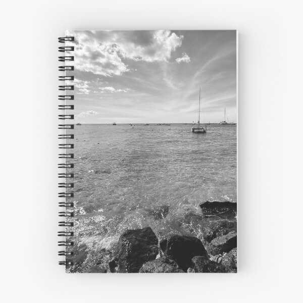 Item preview, Barbados Clear Sea In Monochrome designed and sold by Londonimages.