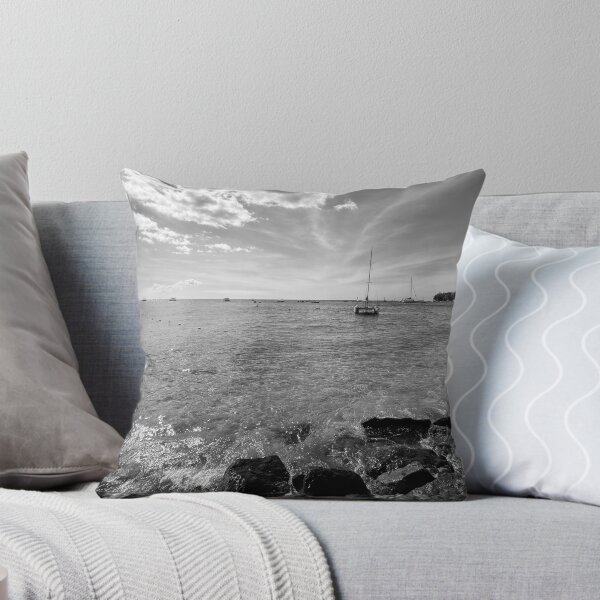 Item preview, Barbados Clear Sea In Monochrome designed and sold by Londonimages.