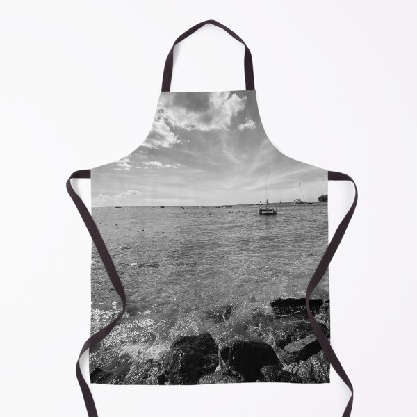 Item preview, Barbados Clear Sea In Monochrome designed and sold by Londonimages.