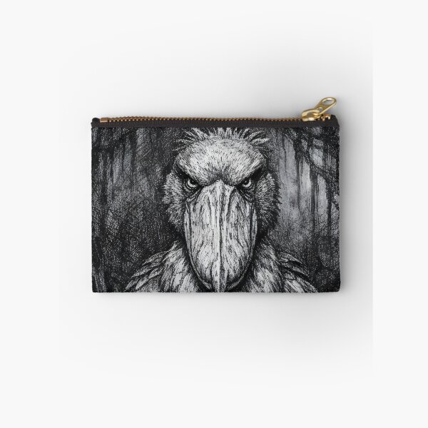 Item preview, Shoebill Stork Existential Stillness Sketch designed and sold by WildlifeInc.