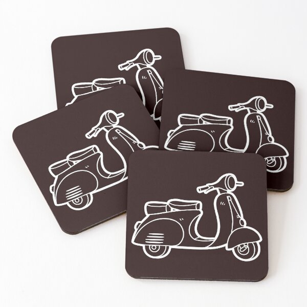 Item preview, Cute Vintage Scooter Cartoon Retro Vespa Style T-Shirt designed and sold by ArtPer-design.