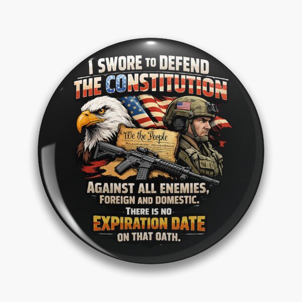 Item preview, US Soldier Enduring Vow National Principles designed and sold by Tsugraf Designs.