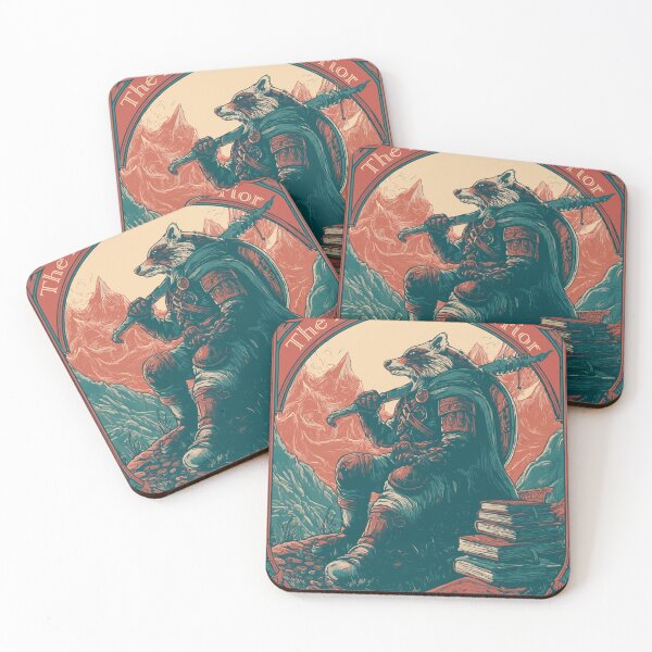 Item preview, Vintage Raccoon Fantasy Art designed and sold by YasminTaha.