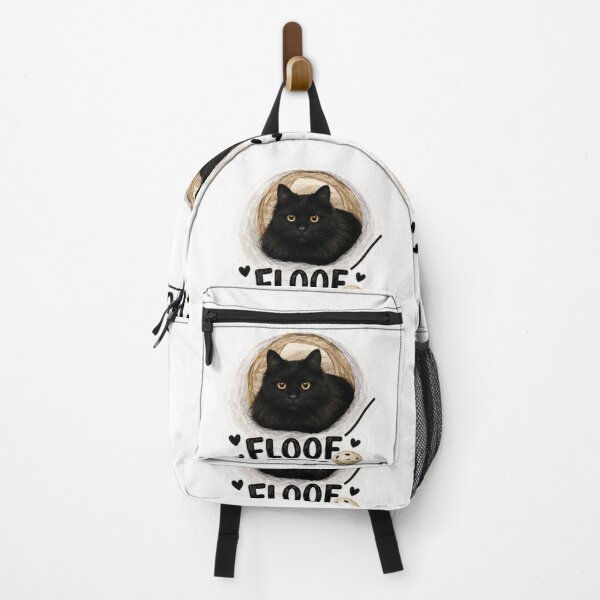 Item preview, Floof Void Cat Sticker designed and sold by lumar23.