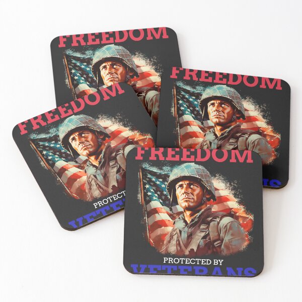 Item preview, Freedom Protected By Veterans Shirt designed and sold by McEnery.
