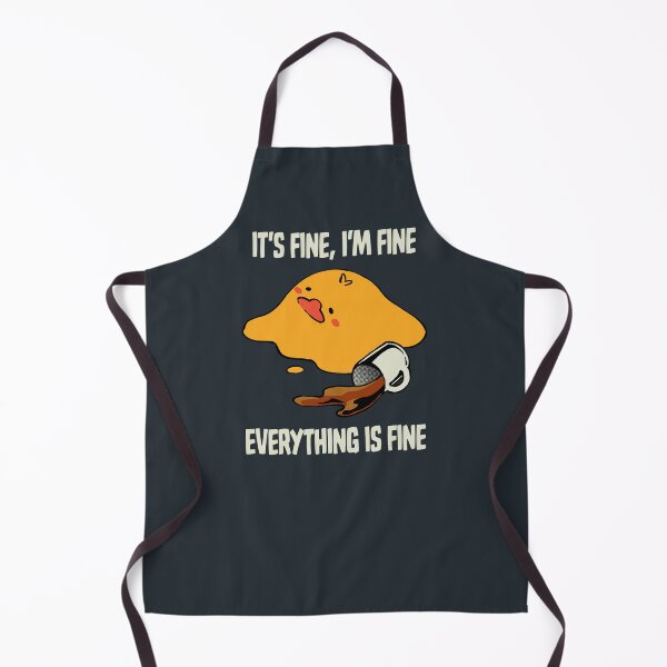 Item preview, It's Fine I'm Fine Everything Is Fine Duck designed and sold by Tobe Fonseca®.