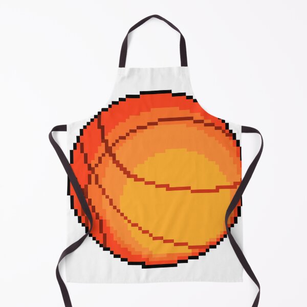 Item preview, Retro Pixel Basketball ball designed and sold by UncleElijahsArt.