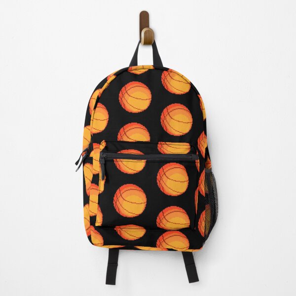 Item preview, Retro Pixel Basketball ball designed and sold by UncleElijahsArt.