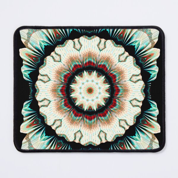 Item preview, Kaleidoscopic Neon Bloom Mandala designed and sold by ScreenPin.