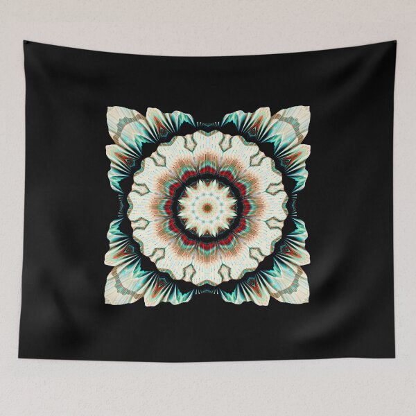 Item preview, Kaleidoscopic Neon Bloom Mandala designed and sold by ScreenPin.