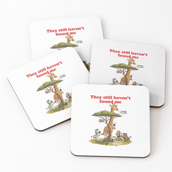 Item preview, They Still Haven't Found Me Giraffe Meme designed and sold by Burnout-Beasts.