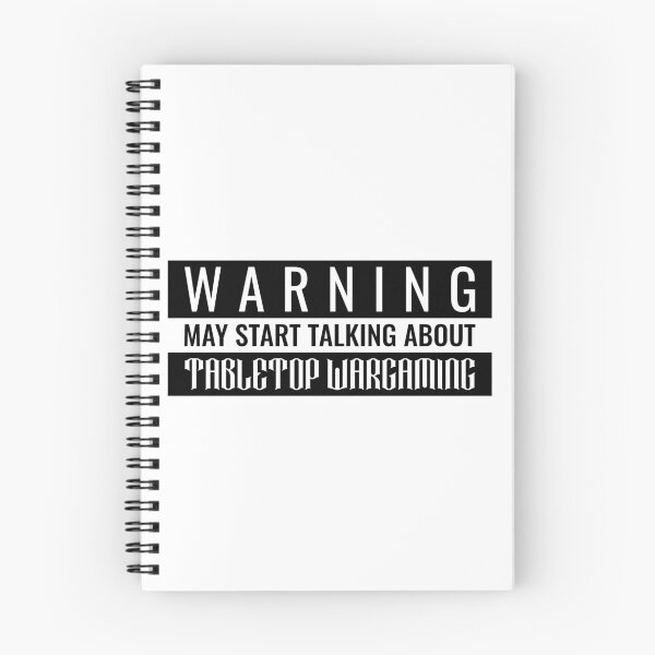 Item preview, Warning May Start Talking About Tabletop Wargaming designed and sold by TeePartyHost.
