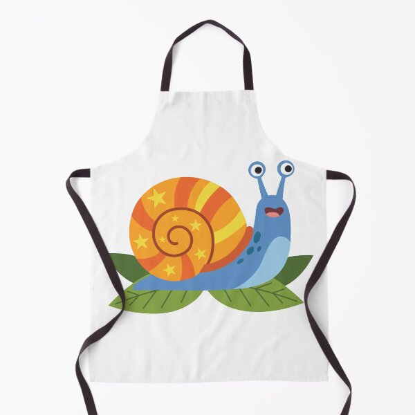 Item preview, Blue Snail with Orange Spiral Shell designed and sold by BetweenForms.