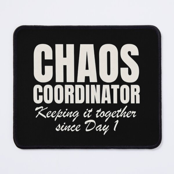Item preview, Chaos Coordinator Barely Keeping It Together Since Day 1 | Retro Vintage Funny T-Shirt designed and sold by The imaginary unit..