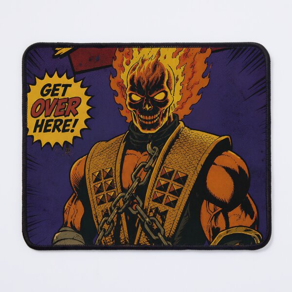 Item preview, mortal kombat scorpion '93 comic cover INFERNO designed and sold by Campbell0395.