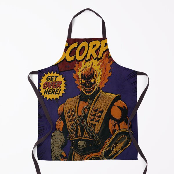 Item preview, mortal kombat scorpion '93 comic cover INFERNO designed and sold by Campbell0395.