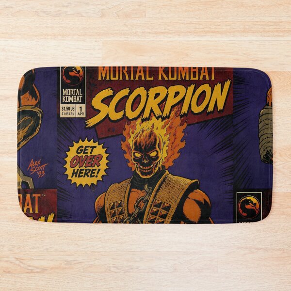 Item preview, mortal kombat scorpion '93 comic cover INFERNO designed and sold by Campbell0395.