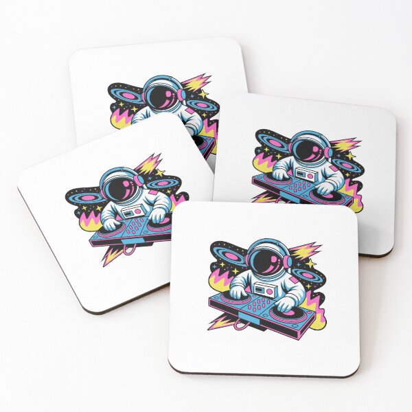 Item preview, DJ Spaceman Astronaut Turntable Design designed and sold by Johnny Holiday.