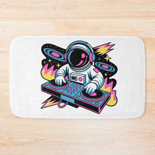 Item preview, DJ Spaceman Astronaut Turntable Design designed and sold by Johnny Holiday.