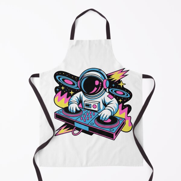 Item preview, DJ Spaceman Astronaut Turntable Design designed and sold by Johnny Holiday.
