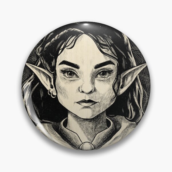 Item preview, Halfling girl DnD fantasy designed and sold by anaislalovi.