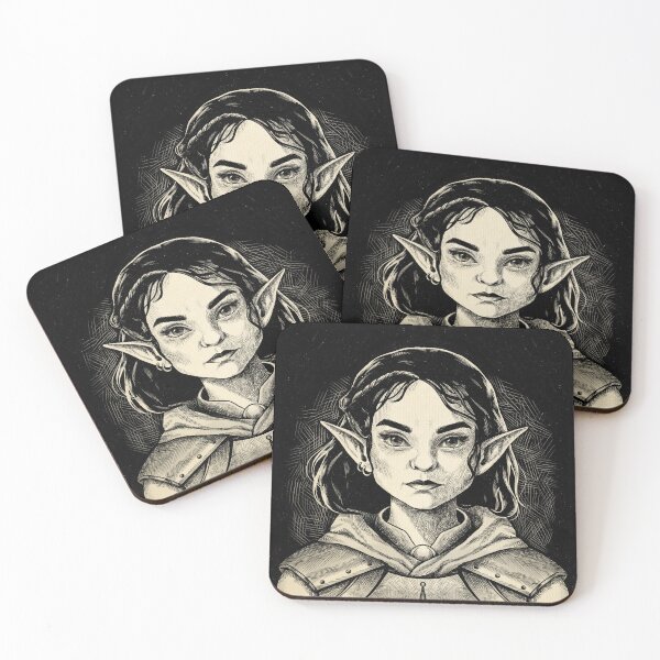Item preview, Halfling girl DnD fantasy designed and sold by anaislalovi.