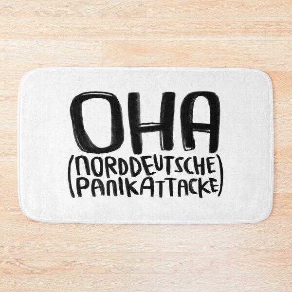 Item preview, Oh dear, a North German panic attack! designed and sold by badlydrawnbabe.
