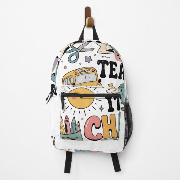 Item preview, It's a Chaotic Day for Teaching Retro designed and sold by Tshirt-Deer.