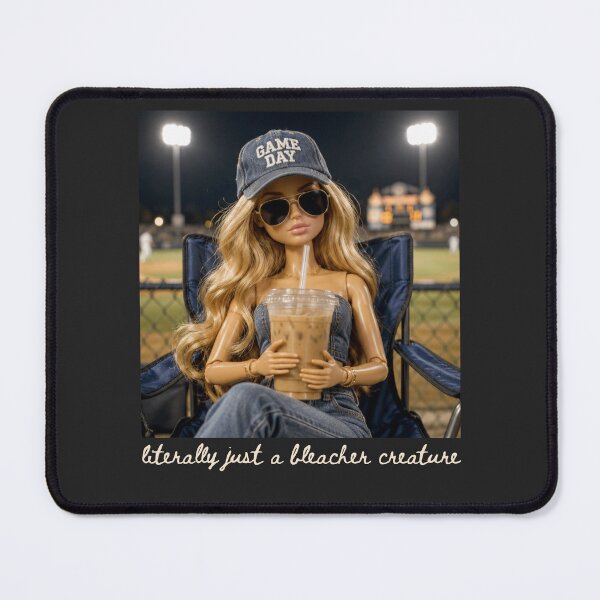 Item preview, Literally Just A Bleacher Creature Baseball Mom Aesthetic designed and sold by FreshVibe Prints.
