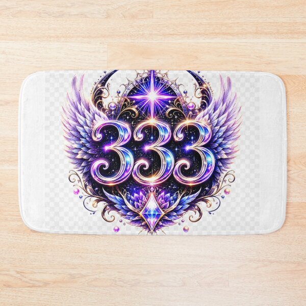 Item preview, Cosmic Angel Number 333 Manifestation Design designed and sold by HiteshArt111.