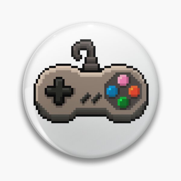 Item preview, Retro Pixel Game Controller designed and sold by UncleElijahsArt.