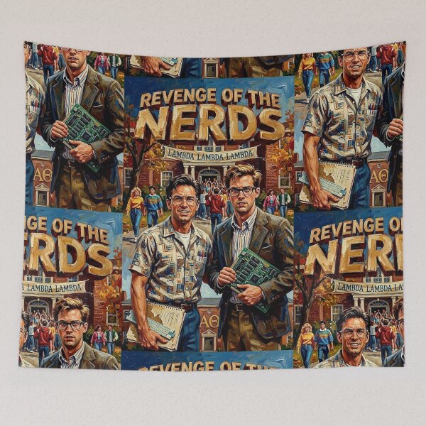 Item preview, Revenge of the Nerds: Lambda Lambda Lambda designed and sold by Art's Diner.