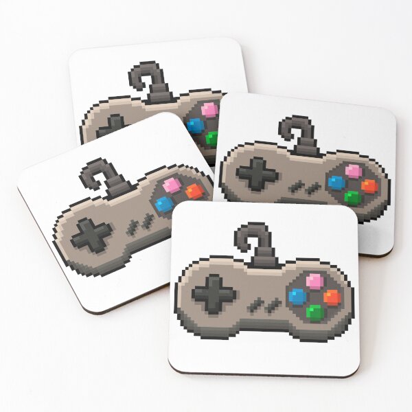 Item preview, Retro Pixel Game Controller designed and sold by UncleElijahsArt.
