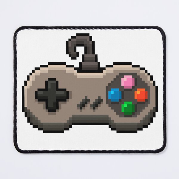 Item preview, Retro Pixel Game Controller designed and sold by UncleElijahsArt.