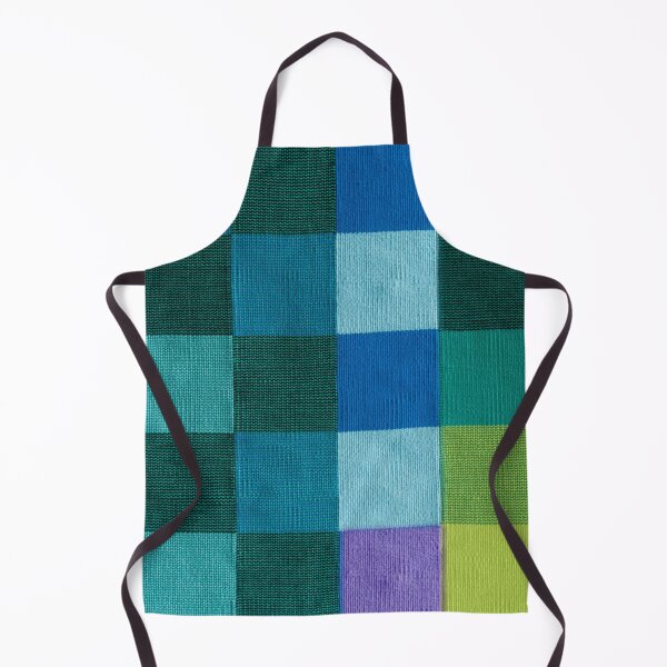 Item preview, Blue Vibes Vintage Patchwork Quilt designed and sold by AnimaliaStar.