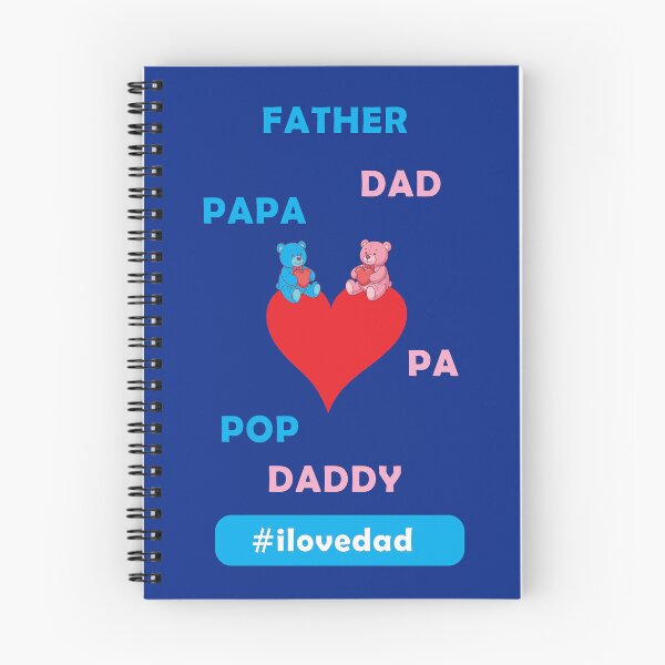 Item preview, Father's Day I love dad designed and sold by PattersArt.