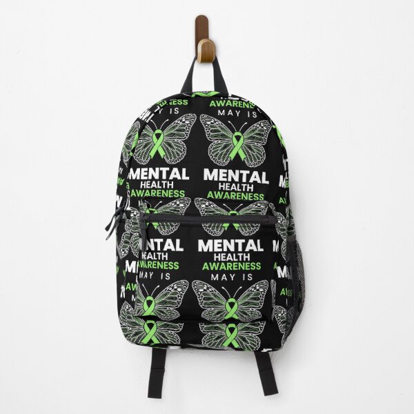 Item preview, May Is Mental Health Awareness Butterfly Support designed and sold by FreshVibe Prints.