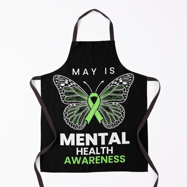 Item preview, May Is Mental Health Awareness Butterfly Support designed and sold by FreshVibe Prints.