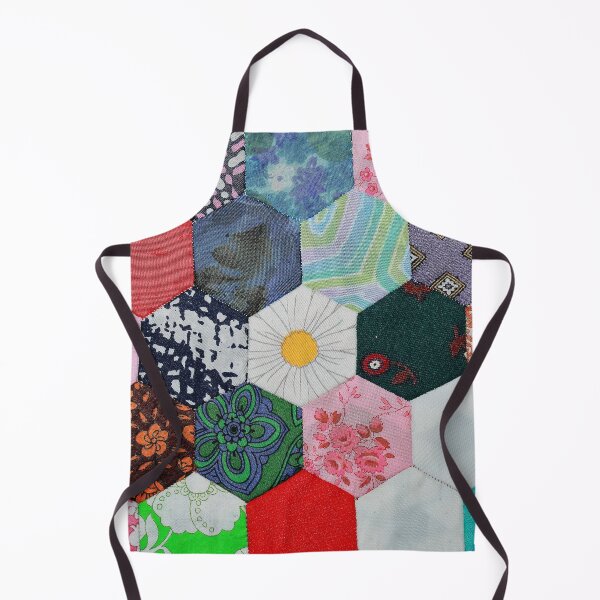 Item preview, Fun Vibes Vintage Patchwork Quilt designed and sold by AnimaliaStar.
