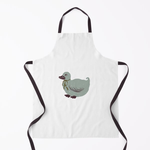 Item preview, Vintage Blue Duck Illustration Cozy Cottage Duck designed and sold by artievarudzite.