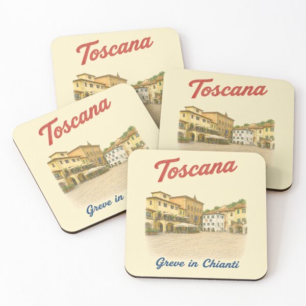 Item preview, Strike in Chianti, Tuscany - Vintage Italian square illustration designed and sold by JOANNASKAH.