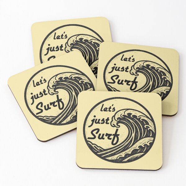 Item preview, let's just Surf  designed and sold by joztees.