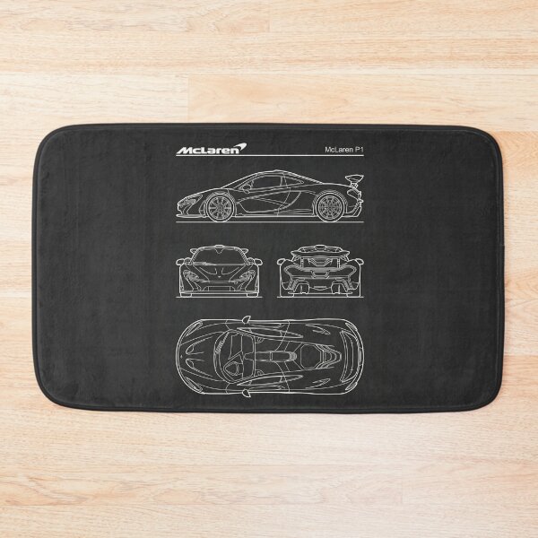 Item preview, McLaren P1 Blueprint Hybrid Hypercar Ultimate Series Outline designed and sold by Motorline44.