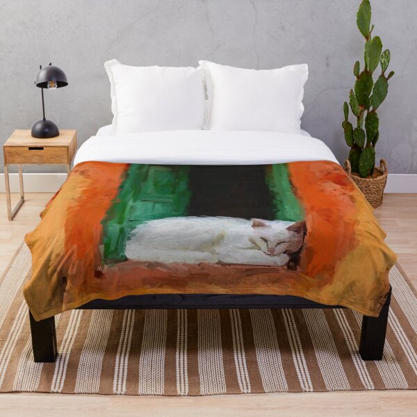 Item preview, cat sleeping on a window designed and sold by valessketch.