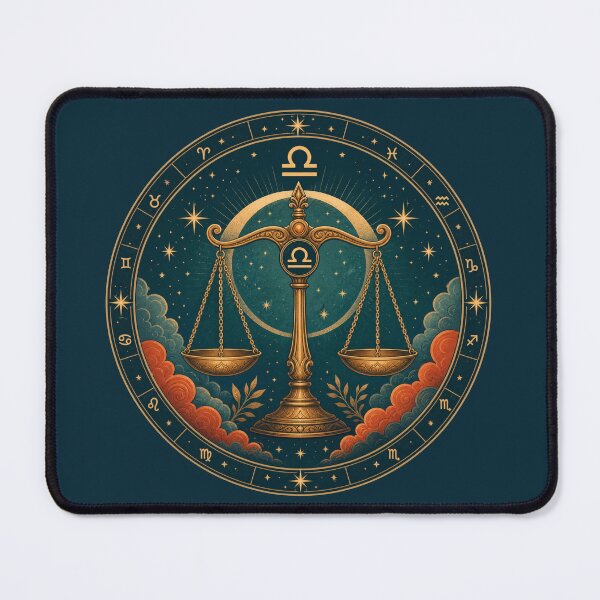 Item preview, Libra designed and sold by TheInkyLine.