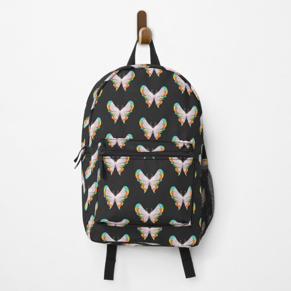 Item preview, Palia inspired RTB - Rainbow Tipped Butterfly repeating pattern designed and sold by FoxesAndFinnStudio.