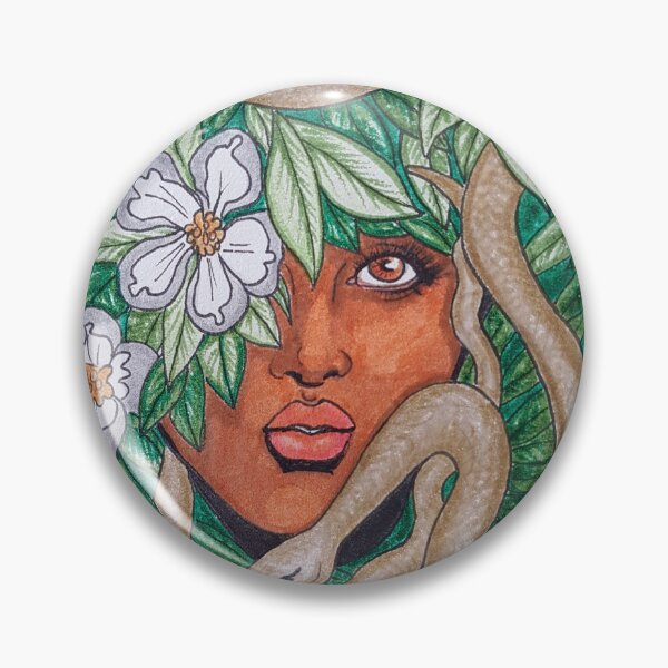 Artikelvorschau, Mami Wata, afrikanische Göttin des Wassers entworfen und verkauft von MsPinkDesigns.